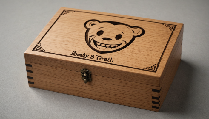 découvrez notre boîte en bois sur mesure, idéale pour conserver précieusement les dents de lait de vos enfants. un souvenir unique et personnalisé pour célébrer chaque étape de leur croissance.