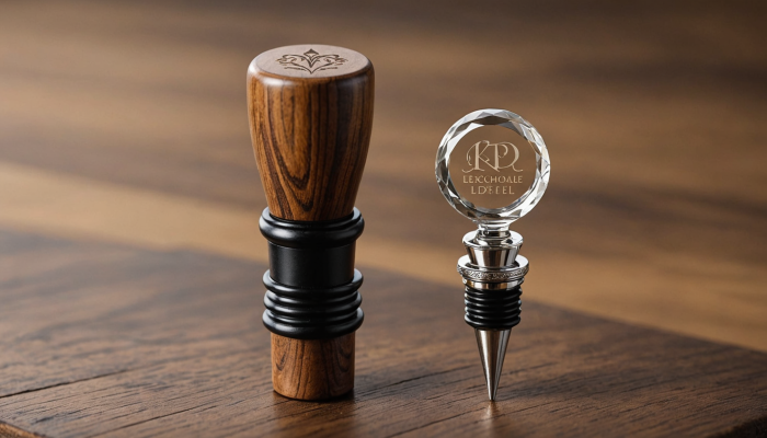 découvrez notre bouchon de bouteille sur-mesure, l'accessoire parfait pour personnaliser vos cadeaux. offrez une touche unique et mémorable à vos bouteilles avec ce bouchon élégant et fonctionnel qui ravira tous les amateurs de vin.