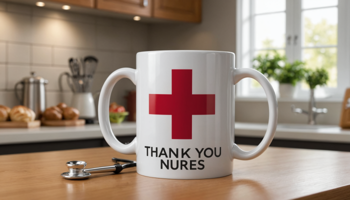 découvrez le mug infirmière, un cadeau idéal pour montrer votre gratitude aux soignantes. offrez un clin d'œil valorisant à celles qui consacrent leur vie à prendre soin des autres. un geste tendre et pratique qui fera sourire tous les professionnels de la santé !