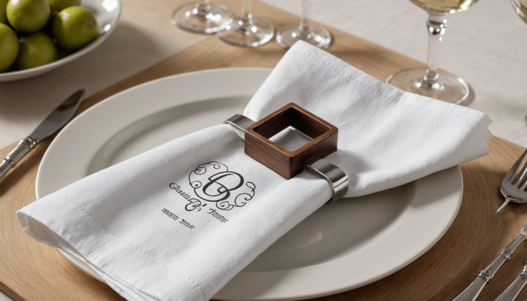 découvrez notre rond de serviette carré personnalisé, idéal pour ajouter une touche d'élégance à vos tables. offrez un cadeau unique grâce à la gravure, parfaite pour des occasions spéciales ou des événements mémorables.