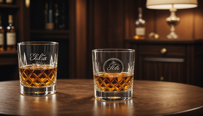 découvrez le verre à whisky personnalisé elisa, un cadeau raffiné et unique qui saura séduire les amateurs de spiritueux. offrez une touche d'élégance et de personnalisation à vos moments de dégustation.